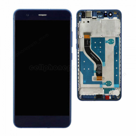 TOUCH+DISPLAY+FRAME HUAWEI P10 LITE BLUE